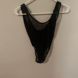 Mesh body suit